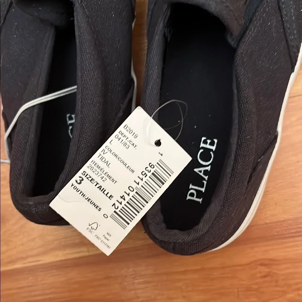The Children's Place Dark Blue Slip-On Shoes Size 3